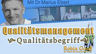 Was ist Qualität  Qualitätsmanagement QM [upl. by Eissac]