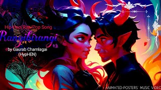 Rangibirangi  A Love Cycle  Comic  「Animated  Posters Music Video」 Nepali HipHopRapPop Song [upl. by Namyl]