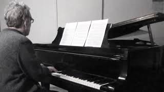 GALUPPImichelangeli „Andante“ from Sonata CMajor on STEINWAY 1955 [upl. by Os]