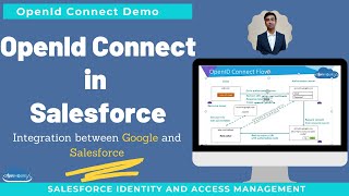 OpenId Connect in Salesforce  SSO Between Google and Salesforce [upl. by Anirazc]