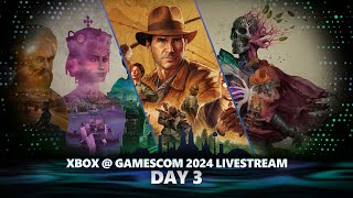 Xbox  gamescom 2024 Live From the Showfloor Day 3 [upl. by Veno]