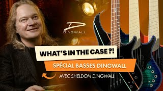 Les basses DINGWALL présentées par Sheldon Dingwall  Stars Music “Whats In The Case “ [upl. by Herwick]