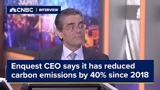 Enquest CEO says it has reduced carbon emissions by 40 since 2018 [upl. by Bena664]