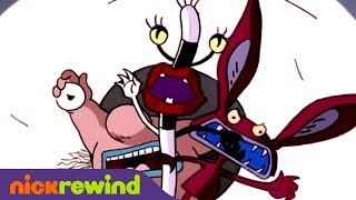 Ickis Krumm and Oblina go Concert Crashing  Aaahh Real Monsters  Nicktoons [upl. by Ailehpo]