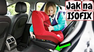 ISOFIX instalace v autě🚘 Jak upevnit AUTOSEDAČKU pro DĚTI Připoutání vajíčka do auta Správně [upl. by Dearden]