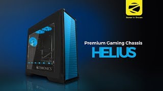 Helius  Premium Gaming Cabinet  Zebronics [upl. by Salaidh]