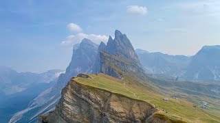 Monte Seceda senza impianti di risalita [upl. by Allemat388]