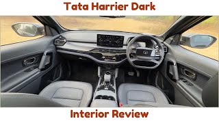 2024 Tata Harrier Dark  Interior Review [upl. by Nicolea]