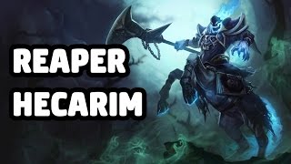 I Played Hecarim Top with the Winterblessed Hecarim Skin and we will giveaway it [upl. by Onairot]