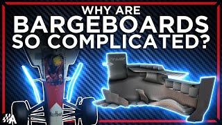 How Formula 1s Bargeboards Became So Complicated [upl. by Aydne240]