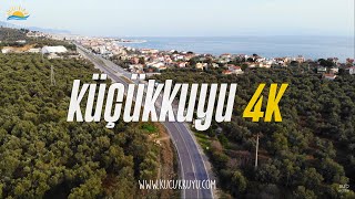 Küçükkuyudan Altınoluk Edremit Tarafına Doğru Drone Yolculuğu 4K [upl. by Hanyaz]