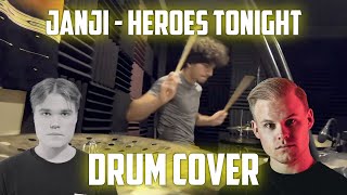 Janji  Heroes Tonight ft Johnning DRUM COVER 2024 Edition  64BE [upl. by Hilaria932]