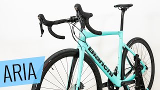 DER TRAUM AUF 2 RÄDERN  BIANCHI Aria Aero Ultegra Carbon Disc 2021 Review  Fahrradorg [upl. by Baoj975]