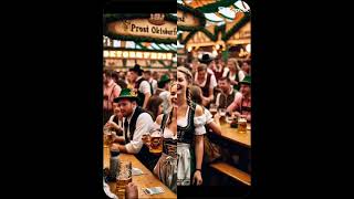 prost oktoberfest begins  celebration of Bavarian culture  oktoberfest munich  beer and bratwurst [upl. by Annoit]