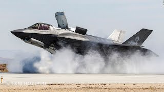 Incredible Video of F35 Shows Its Insane Ability  Dropping Bomb Vertical Takeoff and Landing [upl. by Pirali177]