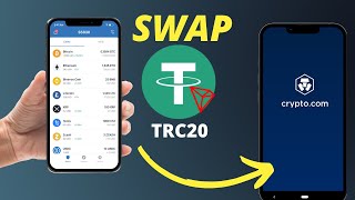 How to Withdraw USDT TRC20  from Trust Wallet to Cryptocom [upl. by Sivek]