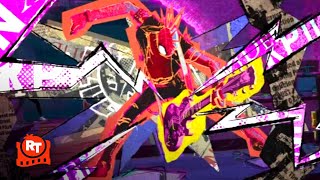 SpiderMan Across the SpiderVerse 2023  SpiderPunk Awesome Scene  Movieclips [upl. by Emory756]