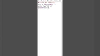 Python program to convert hours to seconds coding pythonprogramming hourstoseconds [upl. by Anoif755]