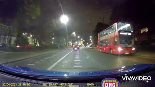 20 mph speed Camera FlashA10 London [upl. by Mobley]