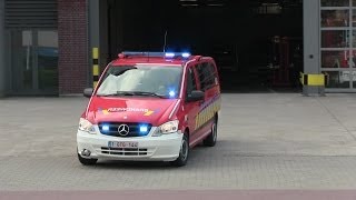 NIEUWE Commandowagen  Brandweer Antwerpen [upl. by Inhoj]