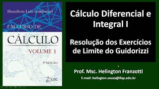 Guidorizzi  Um Curso de Cálculo Vol 1 Seção 73  Ex 4 [upl. by Pearse]