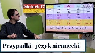 Niemiecki w parę minut  odcinek 17  przypadki tabelka  gerlicpl [upl. by Ettedranreb]