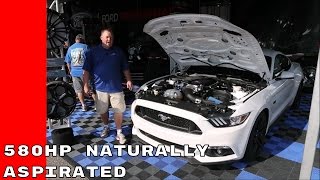 Naturally Aspirated 580HP prototype 5 2 Coyote based Aluminator XS [upl. by Odidnac65]