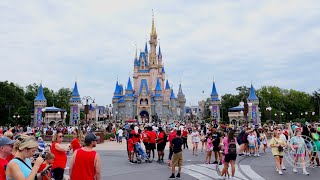 Magic Kingdom 2023 Summer Walkthrough amp Crowds Update in 4K  Walt Disney World Florida June 2023 [upl. by Assertal]