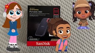 Unboxing SanDisk Extreme Portable SSD 500GB [upl. by Adamis]