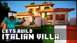 Minecraft How To Make an Italian Villa [upl. by Ardisi]