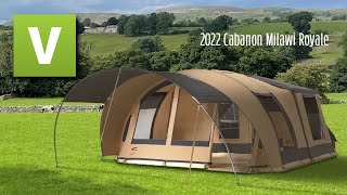 2022 Cabanon Malawi Royale trailer tent  Short show through your [upl. by Dnomaj93]