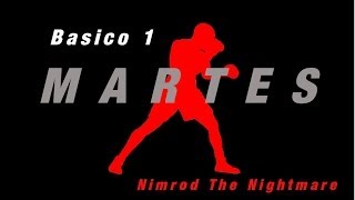 Rutina de artes marciales dia MARTES basico 1   Entrenamiento Nimrod The Nightmare [upl. by Nelyt]