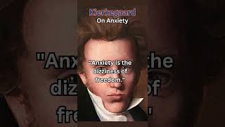 Kierkegaard visualized anxiety in a unique way philosophy daily kierkegaard anxiety [upl. by Uwton870]