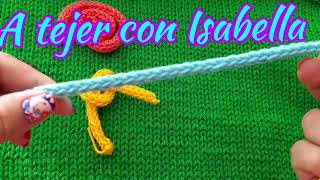 Como tejer CORDONES EN CROCHET facil  paso a paso TUTORIAL COMPLETO [upl. by Shinberg480]