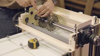 The Woodmaster PlanerMolder Video 4in1 Versatility Made in USA [upl. by Nagol]