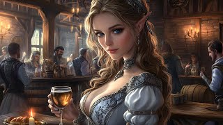 Medieval tavern music small town inn  Healing work leisure sleep [upl. by Nosduh599]