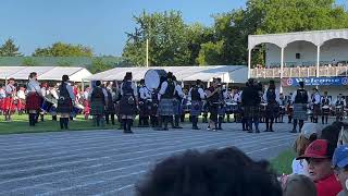 Glengarry Highland Games 2023 Salute to Max Rayne [upl. by Hubie]