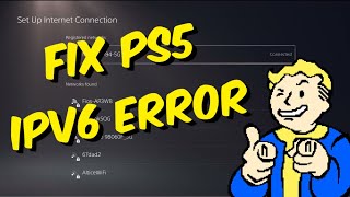 How To Fix Cannot Connect PS5 IPV6 Network Connection Error 2021 [upl. by Aninahs]