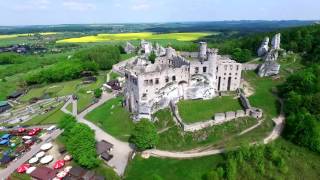 Zamek Ogrodzieniec  Ogrodzieniec Castle Poland 1 [upl. by Zita]