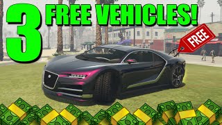 LAST CHANCE 3 Free Vehicles This Week New Weekly Updates Through September 25  GTA 5 Online [upl. by Sherill]