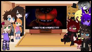 FNAF  The Aftons React to quotDisconnectedquot  Gacha Club  FNAF  MyAU 23 [upl. by Platt]