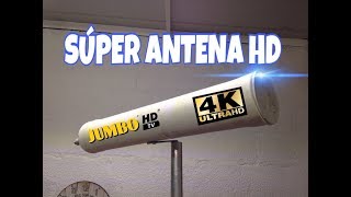 ANTENA JUMBO ULTRA hd 4K LA MEJOR IMAGEN DIGITAL TUTORIAL [upl. by Raasch]