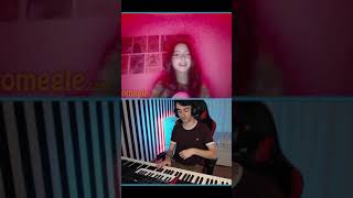 Playing a TikTok Song  PIANO OMEGLE [upl. by Les]