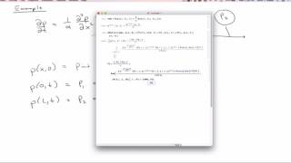 Pressure Diffusivity Equation Example [upl. by Odnalref]