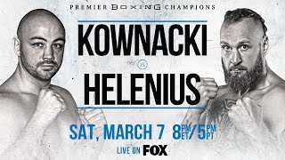 Kownacki vs Helenius Preview March 7  PBC on FOX [upl. by Bordiuk]