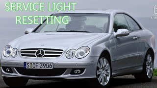 How to Reset Service light 2003 Mercedes CLK [upl. by Campney]