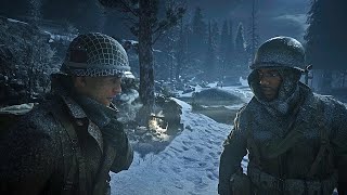 Ardennes Forest Ambush  Call Of Duty WWII 2017  Realism  RTX 3080  4K Ultra [upl. by Halyhs]