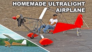 Homemade Ultralight Airplane MK4  pt1 [upl. by Aynom]