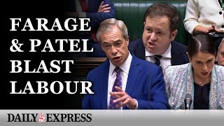 MISTAKE  Farage and Patel blast Labours Chagos Islands deal [upl. by Adey]