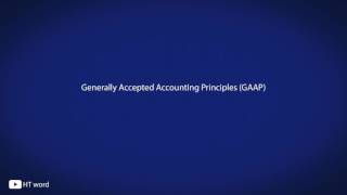 How to pronounce Generally Accepted Accounting Principles GAAP financial terms [upl. by Rad]